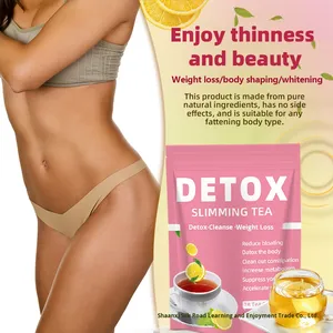 Ventre grosso pigro 28 giorni di disintossicazione dimagrante tè biologico a base di erbe bevanda di pulizia sana bellezza per le donne adulti sfuso - Product Image 4