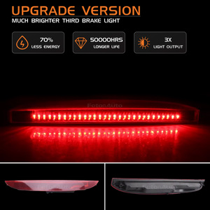 Nouveaux feux de réflecteur d'arrêt arrière à LED pour Renault <span class=keywords><strong>Clio</strong></span> II 1998-2005 <span class=keywords><strong>CLIO</strong></span> MK III Hatch Back 2005 up Signal de frein <span class=keywords><strong>feu</strong></span> arrière - Product Image 2