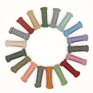 เชือกเต็นท์ไนลอนที่มีความแข็งแรงสูงและทนทานต่อการสึกหรอ เหมาะสำหรับเต็นท์กลางแจ้งและกันสาด เชือกไนลอนกันลม - Product Image 3