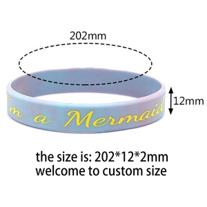Pulsera Deportiva de Silicona con Logotipo Personalizado del Fabricante, Impresión en Relieve, Resistente al Agua, Pulsera Promocional - Product Image 3