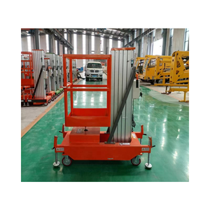 Adjustable Aluminum Alloy Lift Platform <b>Plastic</b> Lift <b>Table</b> Platform 56M Aerial Work Platform for Window Cleaning - Product Image 3