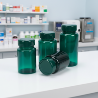 Bouteille en plastique PET pour médicaments, capsules, suppléments vitaminiques, pilules – Vente chaude