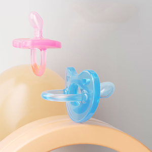 Ciuccio per Neonati a Forma di <span class=keywords><strong>Orsetto</strong></span> con Testa Piatta, Senza BPA, in Silicone Alimentare, Vendita all'Ingrosso - Product Image 2
