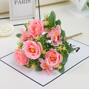 Petites roses artificielles décor à la <span class=keywords><strong>maison</strong></span> ensemble de décoration de mariage boîte emballée fausses fleurs pour accessoires de photographie pour la Saint-Valentin - Product Image 3