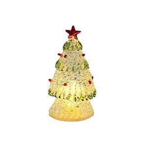 <span class=keywords><strong>Sapin</strong></span> <span class=keywords><strong>de</strong></span> Noël lumineux <span class=keywords><strong>de</strong></span> style Murano fait main pour la décoration <span class=keywords><strong>de</strong></span> table <span class=keywords><strong>de</strong></span> Noël, ensemble <span class=keywords><strong>de</strong></span> décorations <span class=keywords><strong>de</strong></span> <span class=keywords><strong>sapin</strong></span> <span class=keywords><strong>de</strong></span> Noël miniature en verre, ensemble cadeau - Product Image 6