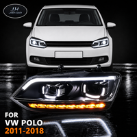 Für Volkswagen VW Polo 2011-2018 LED-Scheinwerfer-Set Laser-Projektor-Linse DRL Blinker Frontleuchte Upgrade-Ersatz