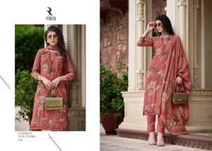 เสื้อผ้าอินเดียและปากีสถาน Salwar Kameez ชุดปาร์ตี้ salwar Kameez ที่ดูสง่างาม - Product Image 4