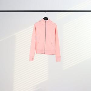 <span class=keywords><strong>Felpa</strong></span> da donna stile LULU in 100% cotone, vestibilità slim, <span class=keywords><strong>con</strong></span> cappuccio, giacca yoga <span class=keywords><strong>con</strong></span> <span class=keywords><strong>cerniera</strong></span> dorata, design autunnale <span class=keywords><strong>con</strong></span> logo frontale e fodera. - Product Image 2