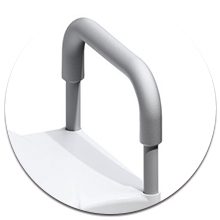 Kursi toilet naik Mason dengan sandaran tangan & orang tua kursi toilet naik - Product Image 6