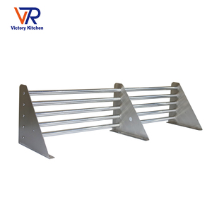 VICTORY étagère murale plate en acier inoxydable étagère de rangement vente chaude équipement de restauration pour hôtels et restaurants - Product Image 6