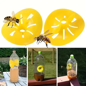 <span class=keywords><strong>Attrape</strong></span>-abeilles et collecteur d'ampouleuses Hornet Bee Catcher, entonnoir en forme de fleur, outil de capture d'abeilles pour l'extérieur, PK 12 - Product Image 3