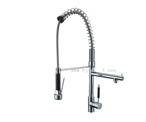 Grifo mezclador de <span class=keywords><strong>tres</strong></span> vías para cocina, mezclador de <span class=keywords><strong>tres</strong></span> vías, cromado, funcional, extraíble, <span class=keywords><strong>Comercial</strong></span> - Product Image 1