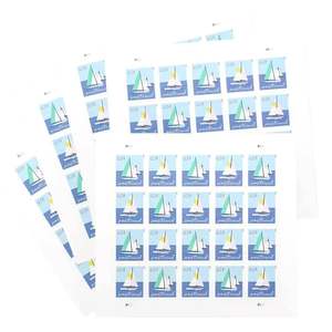 Timbres-<span class=keywords><strong>poste</strong></span> 2023 Bateaux à voile, timbres-<span class=keywords><strong>poste</strong></span> US Forever, 1 rouleau de 100 unités, lot de timbres à bas <span class=keywords><strong>prix</strong></span> pour l'USA et le monde entier, stock local - Product Image 6