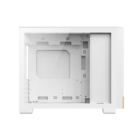 Ruix Matrix Micro-ATX/ITX boîtier d'ordinateur de jeu en bois couleur blanche tour moyenne légère avec USB3.0 * armoire PC de Table à 2 ports