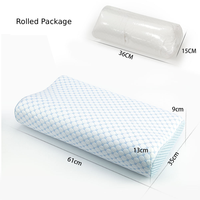 Oreiller ergonomique en mousse à mémoire de forme personnalisable pour un sommeil profond, soulagement des douleurs cervicales, housse amovible écologique, lavable en machine