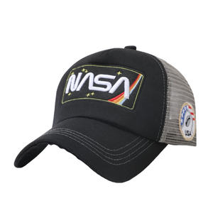 थोक अमेरिकी एयरलाइंस कढ़ाई ट्रूकर हैट्स स्पोर्ट्स ट्रक कपास कैप कस्टम कढ़ाई लोगो मेष टोपी 5 पैनल - Product Image 5