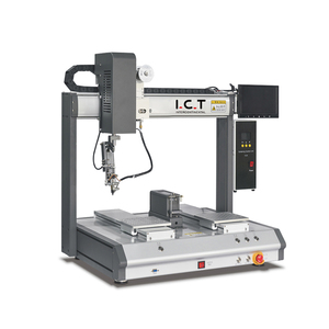 Robot <span class=keywords><strong>de</strong></span> soldadura automático ICT51, módulo PV <span class=keywords><strong>de</strong></span> 5 ejes, máquina <span class=keywords><strong>de</strong></span> soldadura robótica <span class=keywords><strong>de</strong></span> celda Solar XYZ, PCB, precio barato - Product Image 1