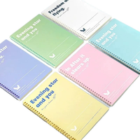 Carnets de notes scolaires B5 à spirale colorés personnalisables en gros pour fabricants