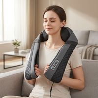 Masseur électrique Shiatsu en gros pour le cou et les épaules avec fonctions de pétrissage, de tapotement et de chauffage – Appareil de relaxation pour le dos et le cou