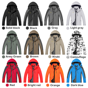 Veste de randonnée imperméable et coupe-vent pour homme, veste de montagne professionnelle pour l'extérieur - Product Image 5