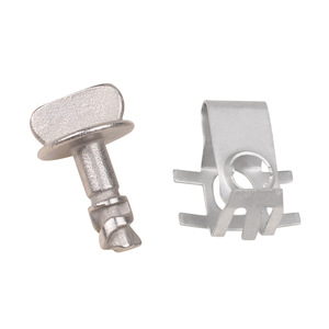 Ford Engine Hood Mounting <b>Brackets</b> Thumb Pins Screws Nuts Alloy Steel 4501 BB5Z-00817-A - Product Image 3