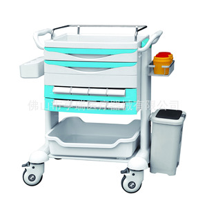 Henry Medicine Trolley HR-416 Stainless Steel Mobile <b>Cart</b> For Hospital Operating Room - Product Image 3