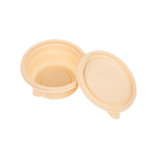 Kotak Pizza & <span class=keywords><strong>Burger</strong></span> Sekali Pakai dari Ampas Tebu, Dapat Didaur Ulang, Biodegradable, Tahan Air, Anti Minyak, Cocok untuk Salad & Hamburger - Product Image 1