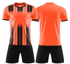 Jersey Sepak Bola Custom Pria Wanita Musim Panas Performa Kompetisi Latihan Cepat Kering 100% Poliester Anti-Bakteri - Product Image 4