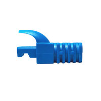 Ethernet PVC Gummi Farbige RJ45-Steckerabdeckung Kabel RJ45 Modularstecker Zugentlastungshülsen für Cat5e Cat6