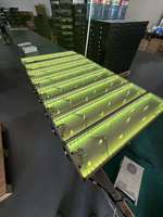 Clavier de piano hexagonal, lumière de piste de danse pour événements disco DJ, 100X30X6CM, piano interactif d'extérieur, tuile de sol lumineuse LED, IP68