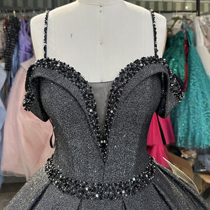 Jancember LSRZ05 Shiny Sweetheart fuera del hombro vestidos de fiesta de noche para mujeres - Product Image 4