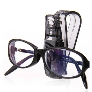 S-shaped Eyeglasses <b>Clip</b> For Sun Visor 7x2.5x2.5cm PVC Multi Functional <b>Car</b> Interior Accessory - Product Image 1