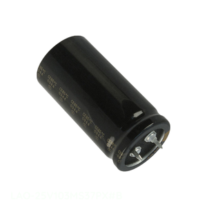 Authorized Distributor <b>CAP</b> ALUM 10000UF 20% 25V <b>SNAP</b> TH 10000 uF LAO-25V103MS37PX#B Through Hole Capacitor - Product Image 1