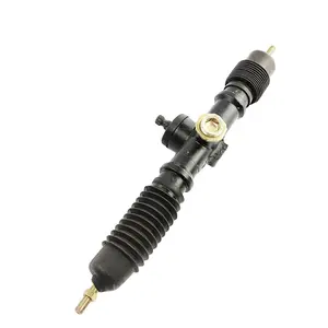 LINGQI Power Steering Gear Rack 475mm Tie Rod Shaft For China 110cc-250cc Go Kart Buggy Karting ATV UTV Bike Parts