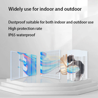 Écran LED transparent clair, mur vidéo TV, P3.91mm, écran LED en maille intérieure, affichage numérique, écrans LED
