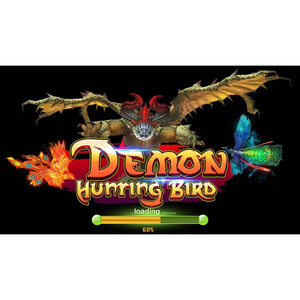 Trong nhà <span class=keywords><strong>video</strong></span> Arcade Trò chơi bắn súng máy Quỷ & Chim săn cá Board-Tiếng Anh ngôn ngữ đồng xu hoạt động - Product Image 1