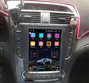 Autoradio multimédia Tesla, Android 10, 128 go, Navigation GPS, tsp, stéréo, commandes au volant, écran Vertical, pour voiture Acura TL (2004, 2005 — 2008)