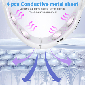 Elektrische V Face Lift Vormmachine Dubbele Kin Eliminator Voor Saggy Huid Schoonheid Instrument Met Eu Plug Gezichtshuid Aanscherping Huid - Product Image 5
