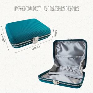 Portable EVA Luxury Cosmetic Storage <b>Box</b> Stylish Large Capacity Lightweight Travel Organizer Durable <b>Makeup</b> Storage Gift <b>Box</b> - Product Image 5