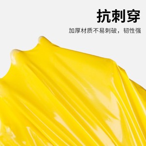 ถุงส่งของด่วน Baixin สีเหลือง แบบหนา ทนทานต่อการแตกหัก ปิดผนึกเองได้ บรรจุภัณฑ์สำหรับส่งพัสดุ ความยาวซีล 4-5 ซม. ผลิตจากเจ้อเจียง - Product Image 5
