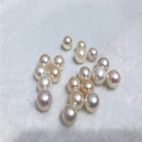 Perles d'eau douce naturelles en gros 2026, perles rondes à fort éclat 5A, perles entièrement rondes pour accessoires de bijoux DIY
