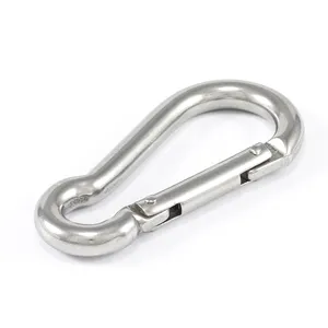 מפעל ישיר מחיר Carabiner הצמד נירוסטה 5mm מיני אביב וו עבור תיק במלאי