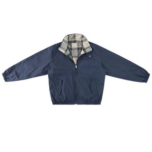 Finch Garment Custom Casual Bomber Reversible Jacket Patchwork Stand Collar Checkered Plaid Chaqueta impermeable Hombres - Product Image 4