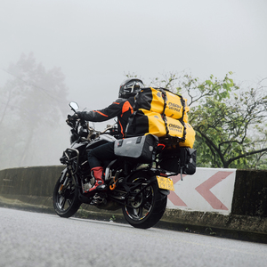 Mochila Impermeable para Motocicleta, Bolsa de Lona Resistente, Bolsa de Viaje para Motocicleta de 60L - Product Image 6