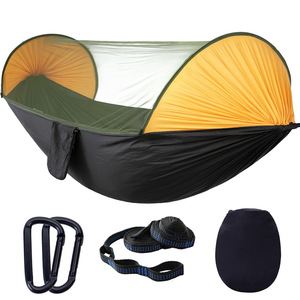 Hamac moustiquaire automatique en nylon à ouverture rapide du fabricant, idéal pour le camping en extérieur, la protection solaire et comme balançoire intérieure anti-moustiques - Product Image 4