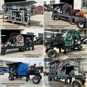 Concasseurs à mâchoires avec PLC et moteur diesel pour les opérations minières, offrant une productivité élevée, une conception robuste et une longue durée de vie. - Product Image 3