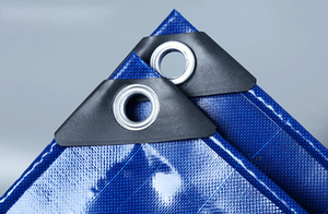 Lona de PVC de Alta Densidad, Color Azul, Resistente a la Abrasión, Plegable, Portátil, Reutilizable, Apta para Camping y Toldos - Product Image 5