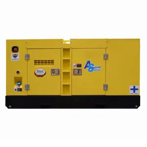 108kw 135kva im lặng Máy phát điện công nghiệp Máy phát điện diesel tiếng ồn thấp Máy phát điện