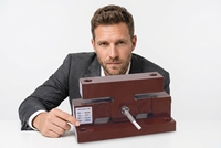 Capteur de force de type pont à cisaillement en acier allié robuste pour plateformes de pesage à trémie, machines de dosage et pesage de matériaux