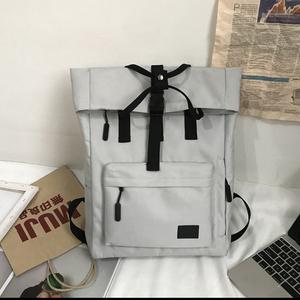 Sac à dos à rabat personnalisé pour étudiants, sac à dos de ville à rabat tendance, sac à dos de voyage urbain, sac à dos de vélo, sac à dos écologique - Product Image 3